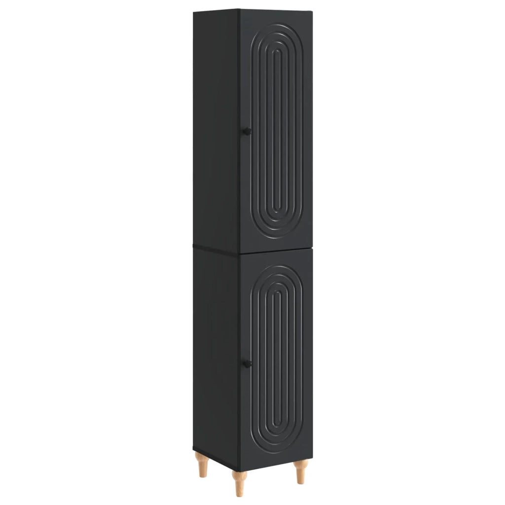 Set di armadi 2 pcs Nero Legno ingegnerizzato 3416449