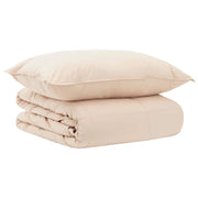 Set di Piumoni 2 pz 137 x 200 cm Inverno 350 gsm Beige 3438075