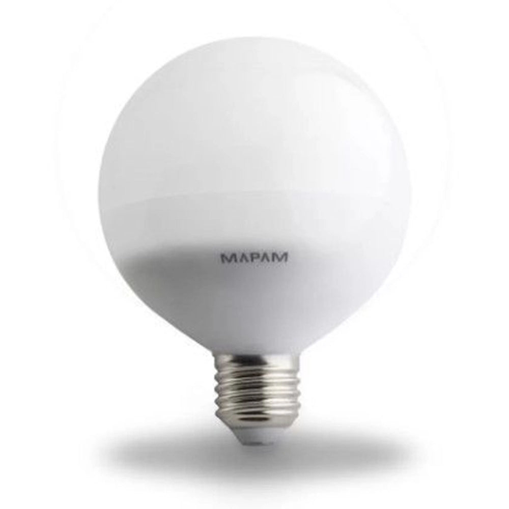 Trade Shop - Lampadina Led E27 Globo G95 12w Attacco Grande Luce Fredda 6500k Basso Consumo 00180 -
