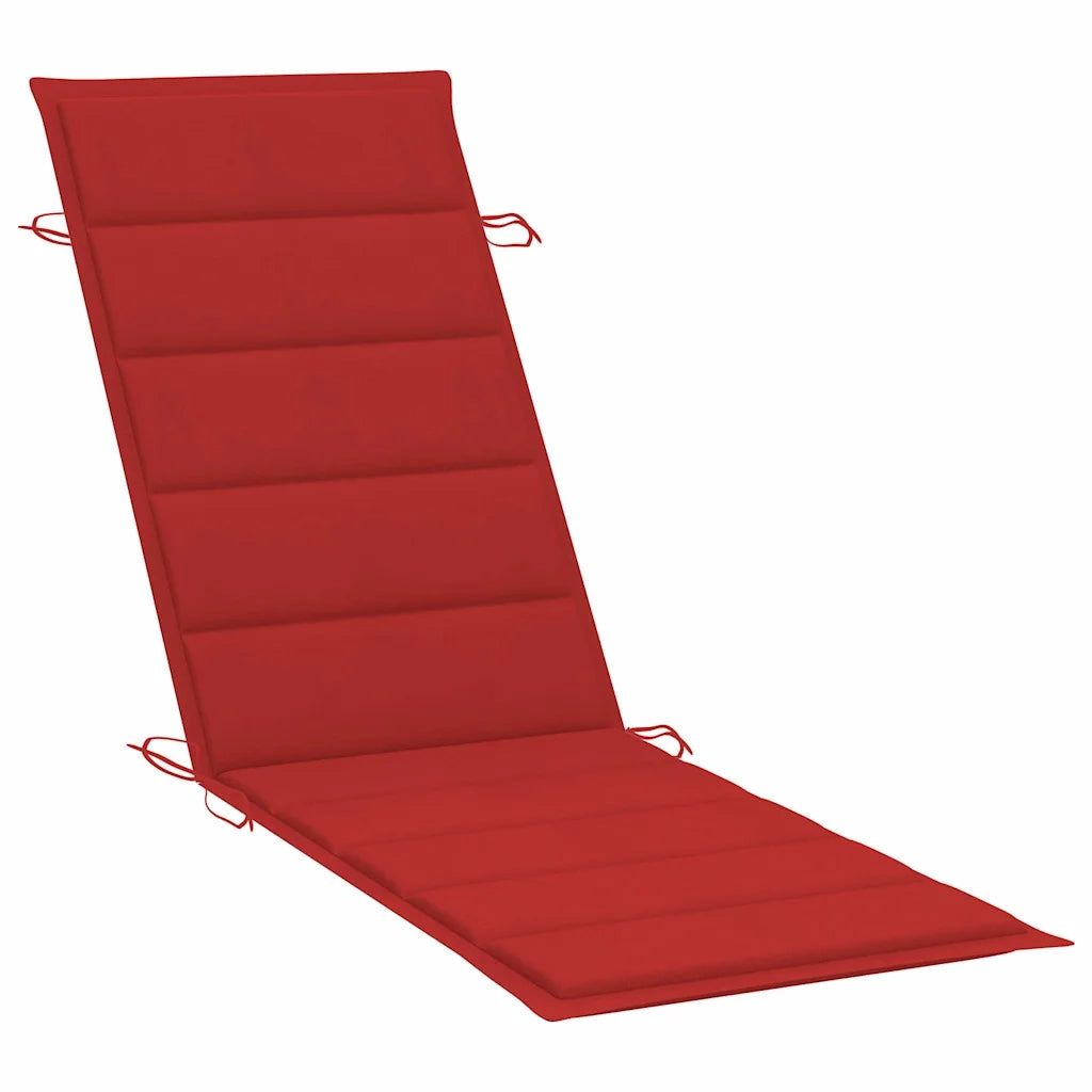 Lettini Prendisole 2 pz con Cuscini in Legno Massello d'Acacia 3077367