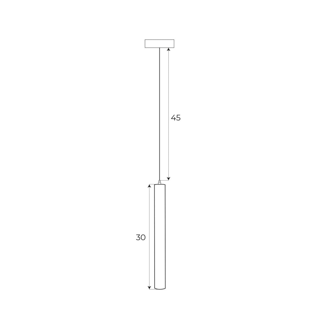Lampada sospesa magnetica Zigbee LED 3,8W 2700-5000K Maxlight