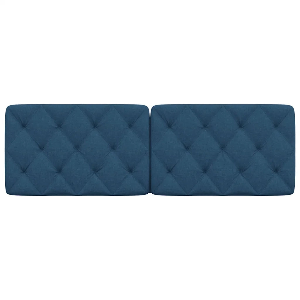 Cuscino Testiera Blu 160 cm in Tessuto 4019232