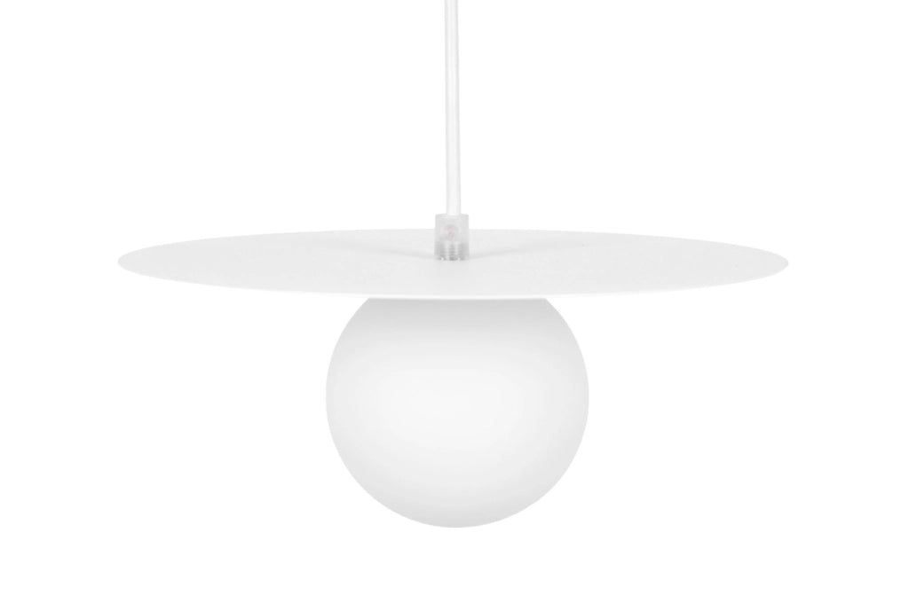 Lampada a sospensione ROBIN bianca Ø25 1 luce G9 Kaja