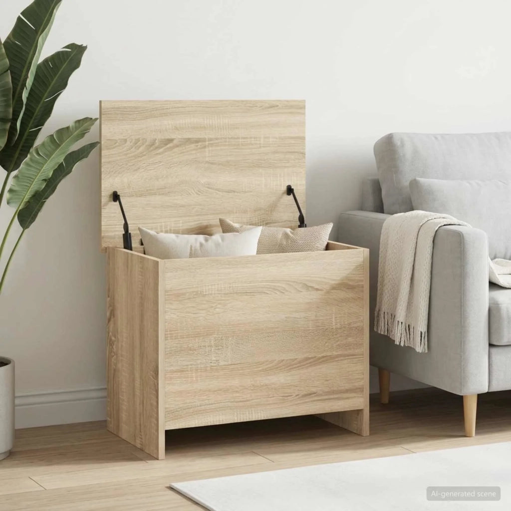 Cassa di stoccaggio Rovere Sonoma 60 x 40 x 50 cm 8011253