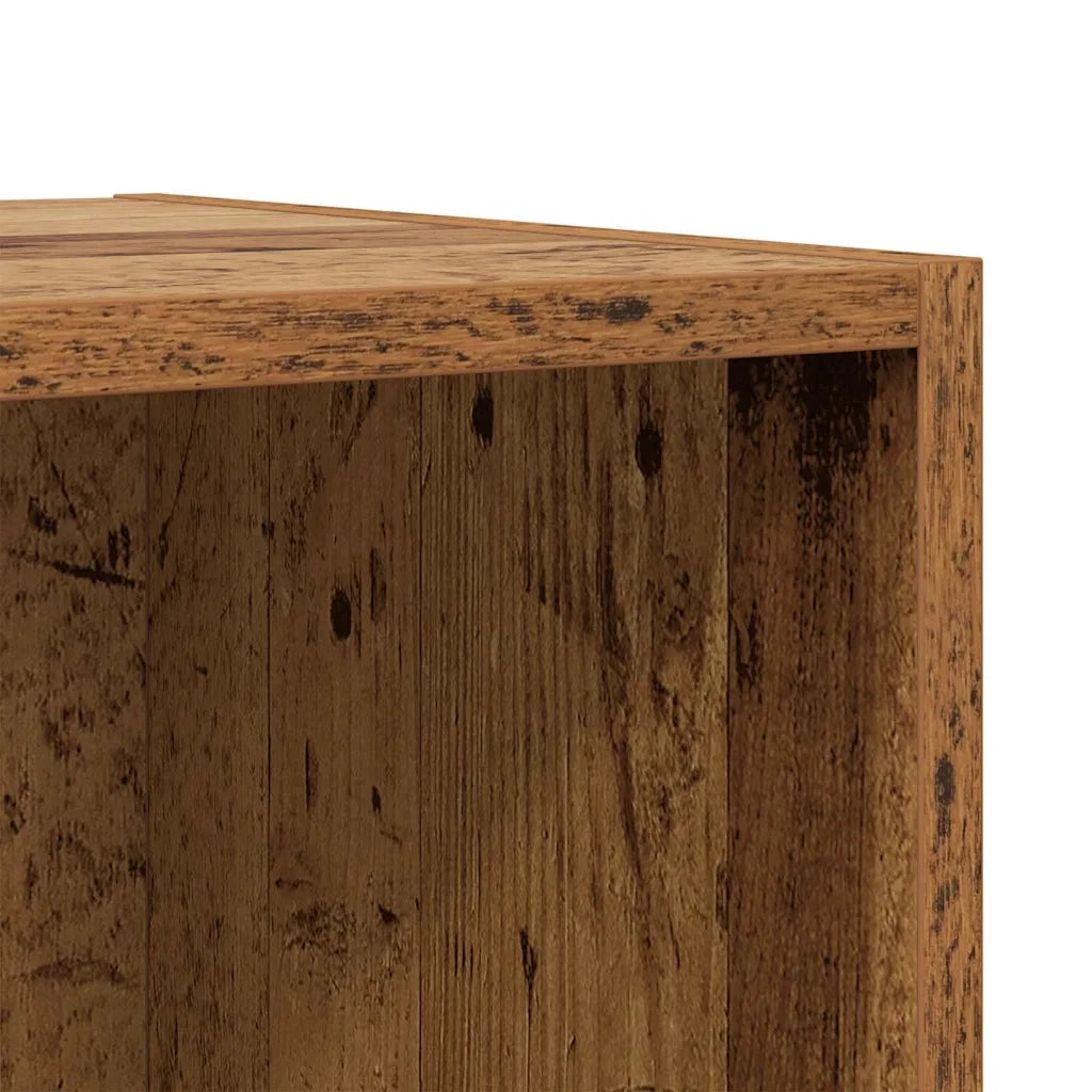 Set mobile TV 4 pz-Set di 4 Credenza per TV Marrone 37 x 37 x 142,5 cm 113079