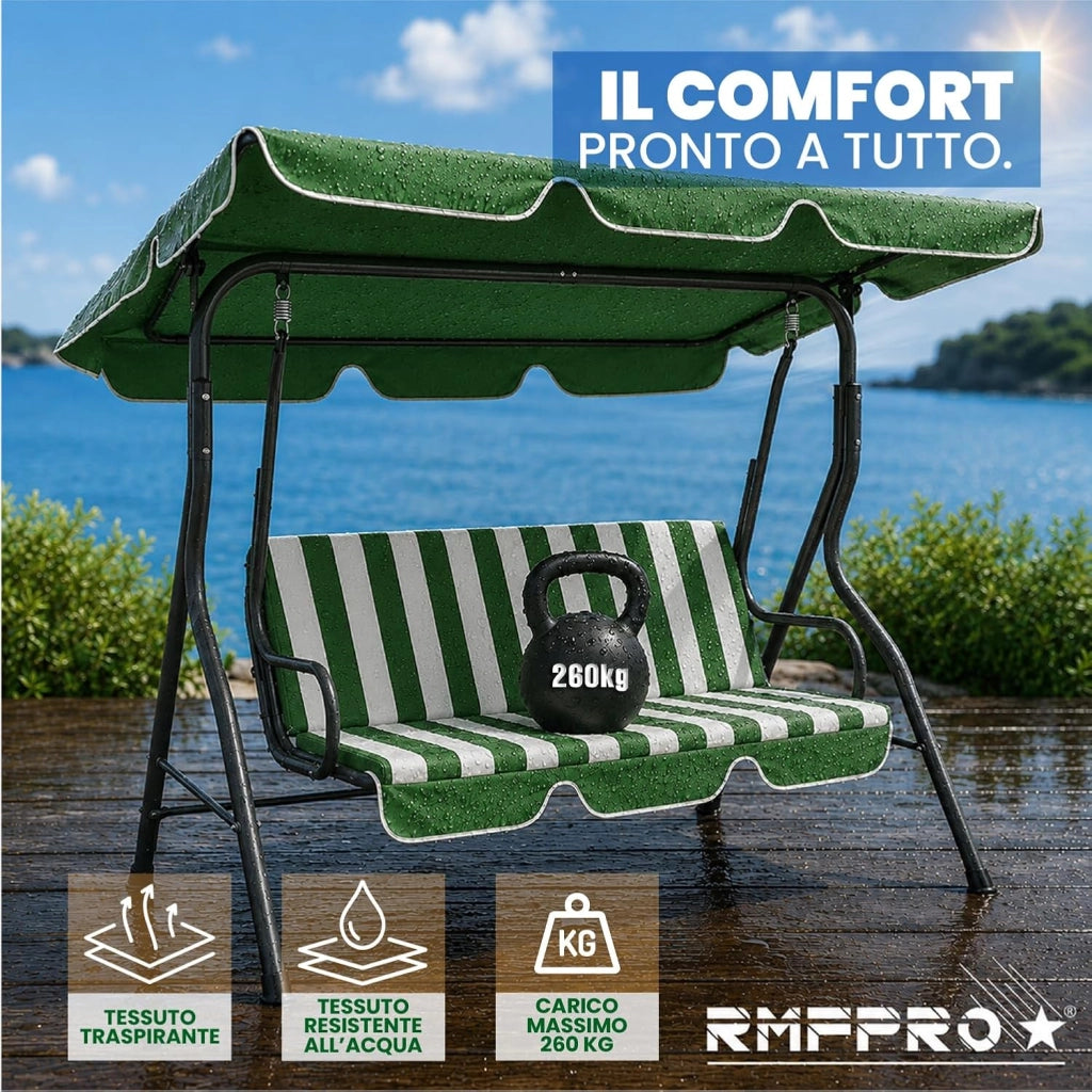 RMF PRO DONDOLO DA GIARDINO VERDE