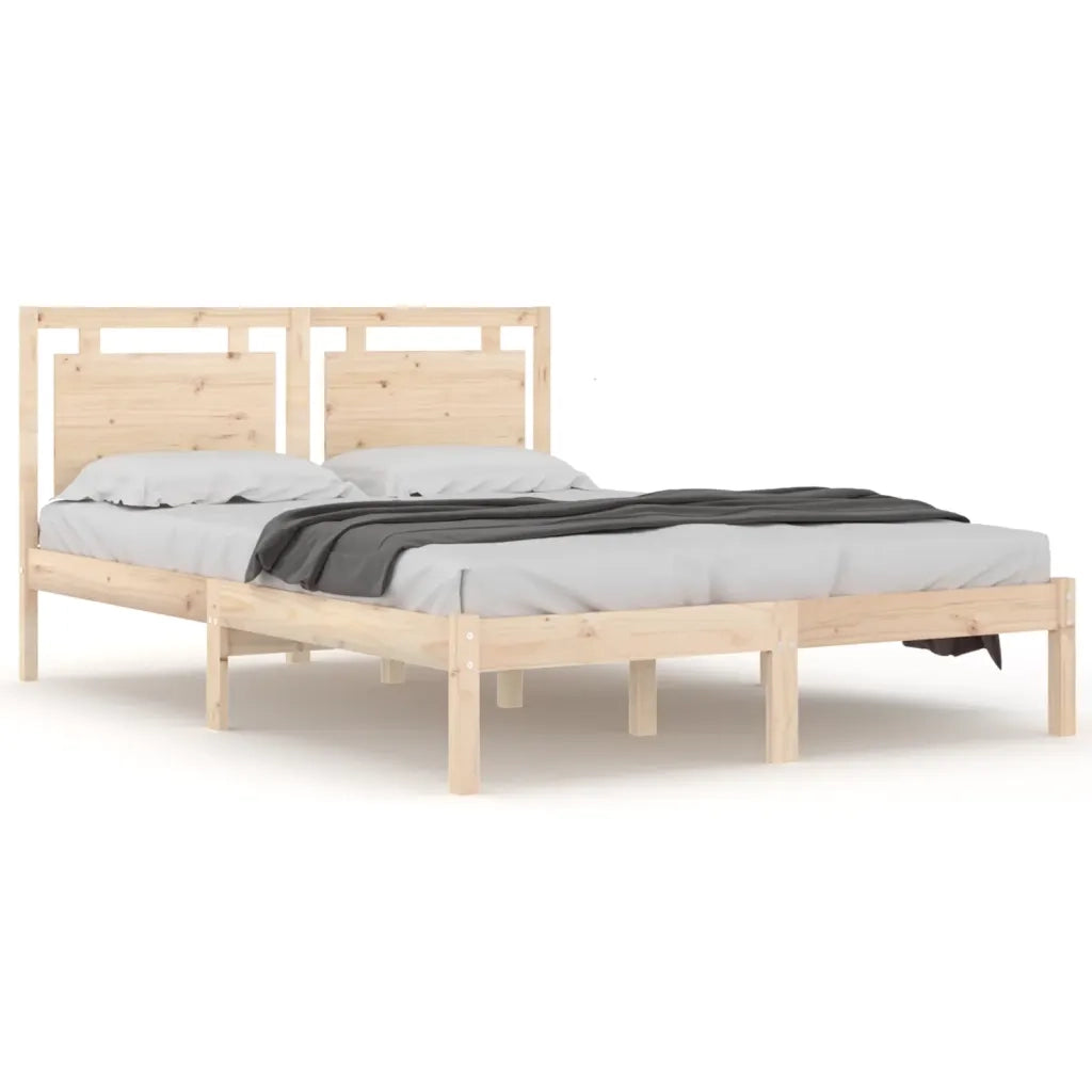 Giroletto-Struttura Letto in Legno Massello 120x200 cm 867972
