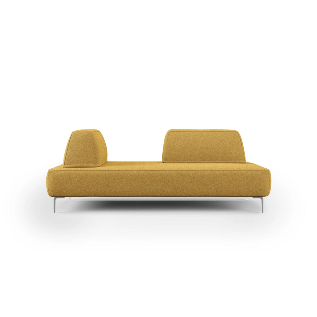 Newton Divano modulare con schienali movibili T07 212 cm giallo
