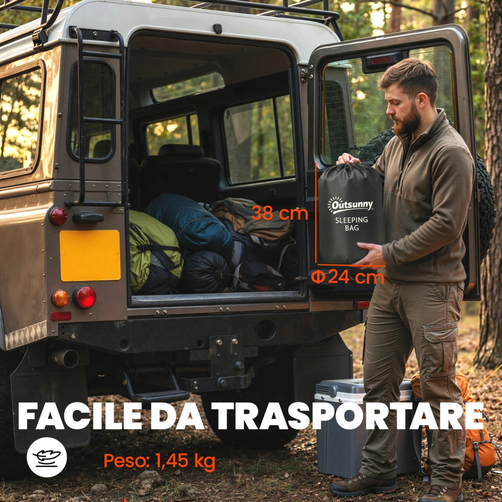 Sacco a Pelo ¨C Minimal ¨C Nero
