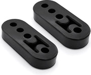 Uitlaathaken in gom - coppia per sistemi di scarico auto con 2/4 fori - supporto universale per tubo di scarico auto (107 cm)