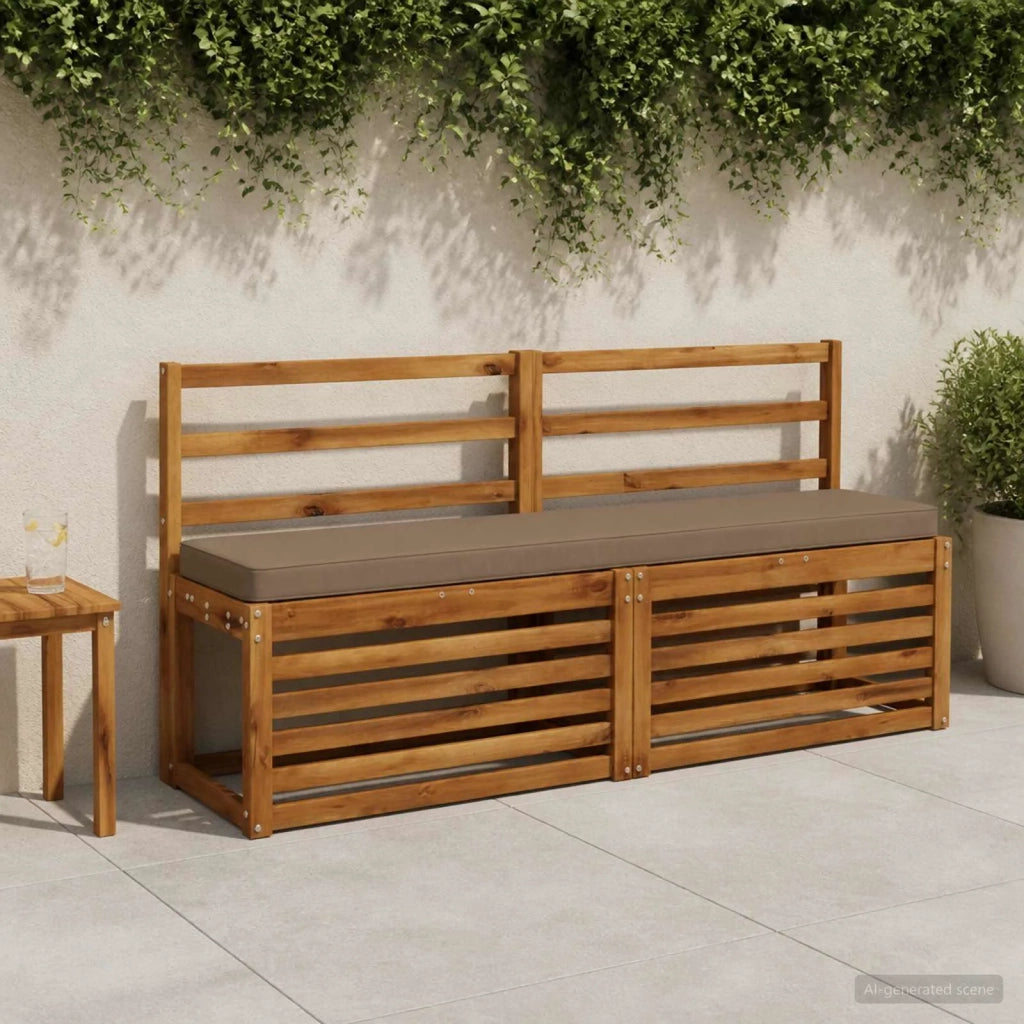 Cuscini per Panchina a 2 Pezzi VUGHT 2 pcs 100% Poliestere 950709