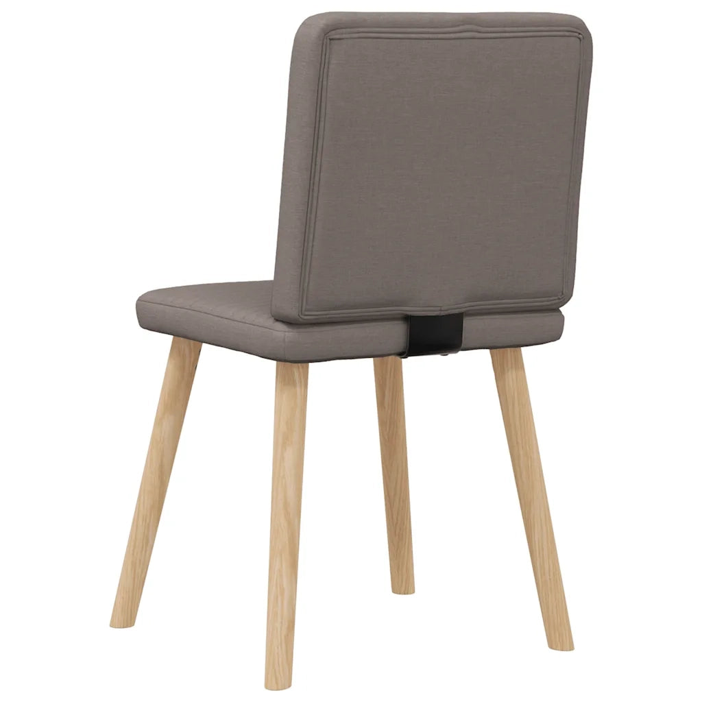 Sedie da Pranzo 6 pz Grigio Talpa in Tessuto 3315520