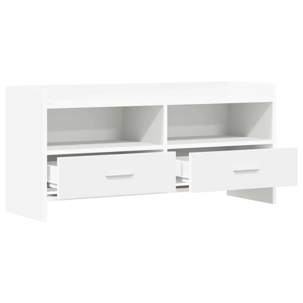 Mobile TV 100 x 33 x 47 cm Bianco Legno ingegnerizzato 8011155