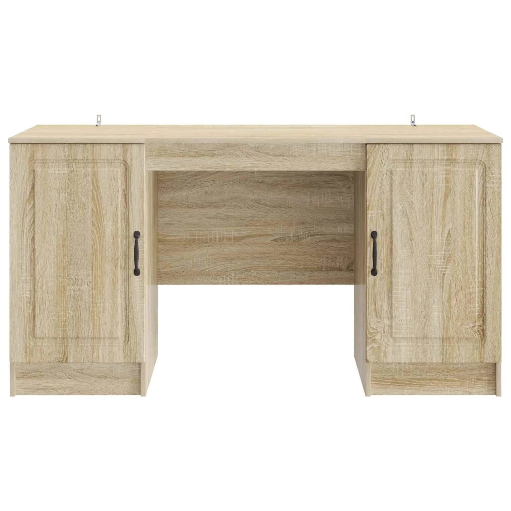 Scrivania | Tavolo da Ufficio Rovere Sonoma 142,5 x 50 x 75 cm Legno ingegnerizzato