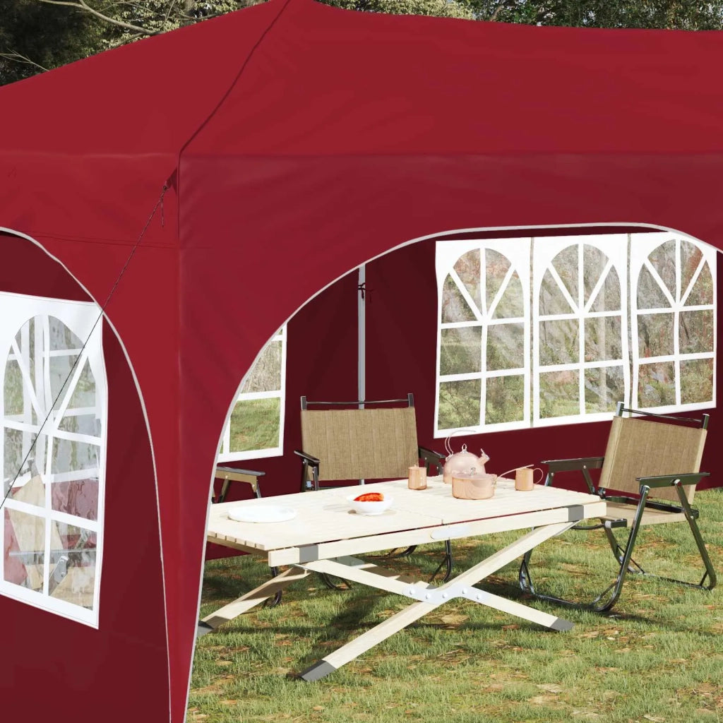 Tenda per feste a pop-up-Gazebo Borgogna 575 x 288 x 245 cm 806257