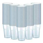 BIBO SET DA 500 BICCHIERI IN PLASTICA TRASPARENTE DA 200/250 CC