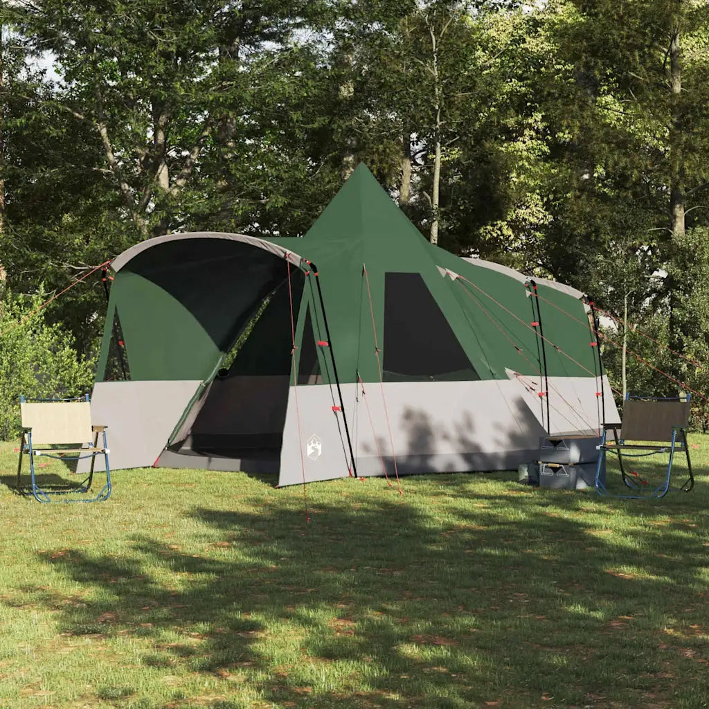 Tenda a teepee per 8 persone con tetto Verde 720 x 465 x 295 cm