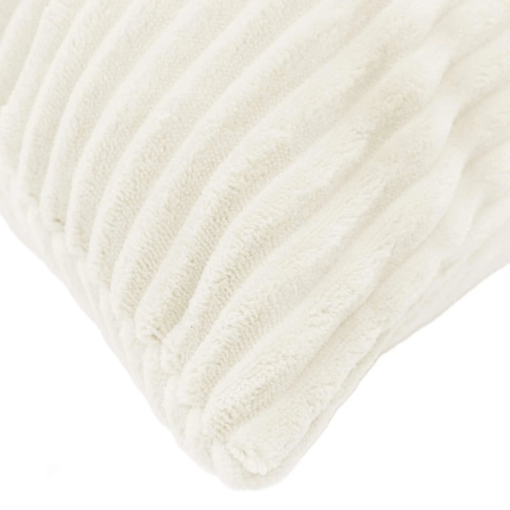 Federa 2 pcs HEERLEN Crema 65 x 65 cm corduroy 912937