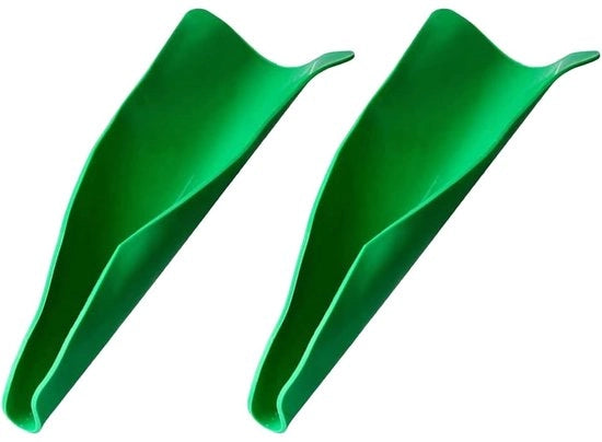 Strumento di drenaggio flessibile - 2x riciclabile - gomma/ alluminio - 37 x 17 cm - adatto per olio motore/benzina - drenaggio flessibile