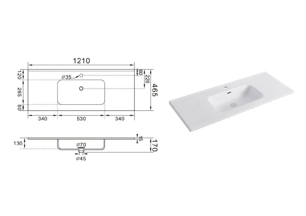 Composizione IGEA-21 avana pietra
