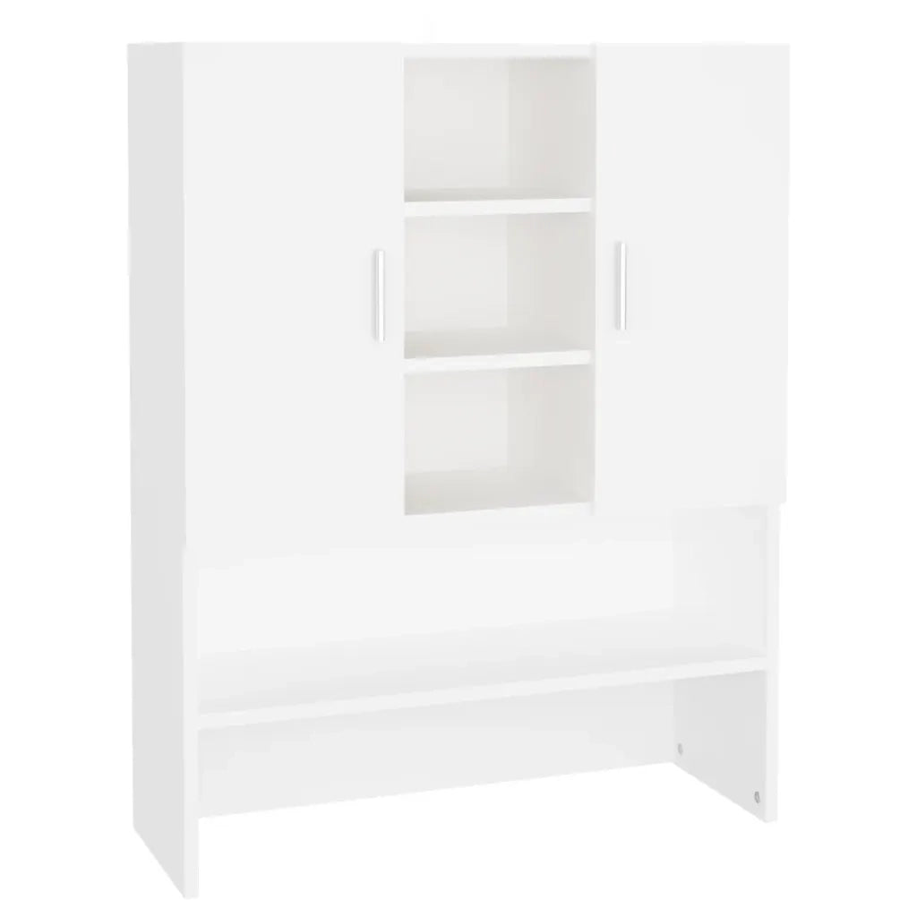 Mobile per Lavatrice Bianco 70,5x25,5x90 cm 808386