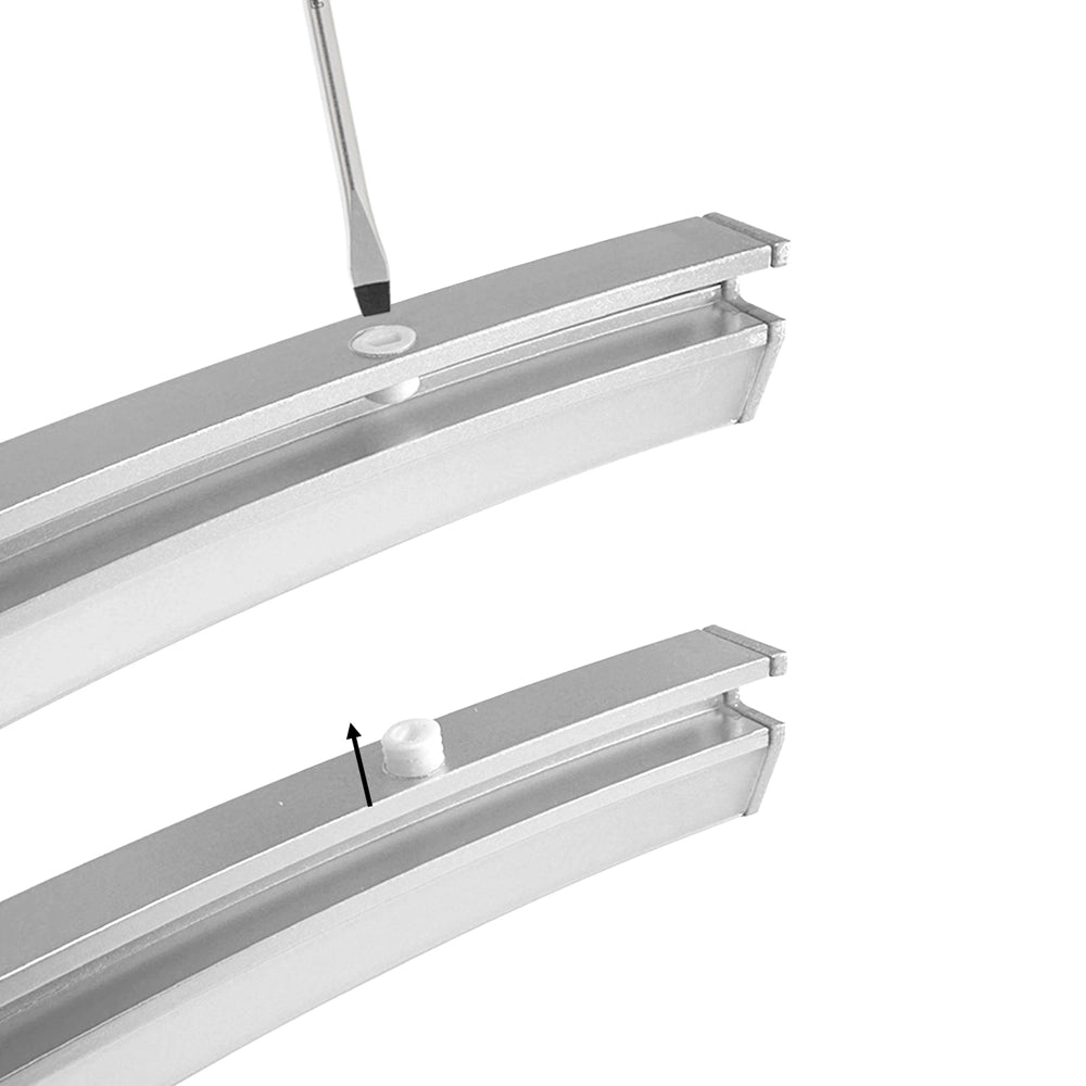 Specchio bagno rotondo con luce a led integrata da 60cm