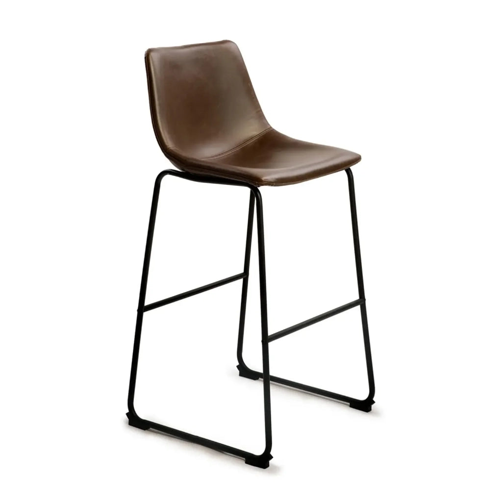 LÚZETE - SGABELLO LENNIX VINTAGE MARRONE