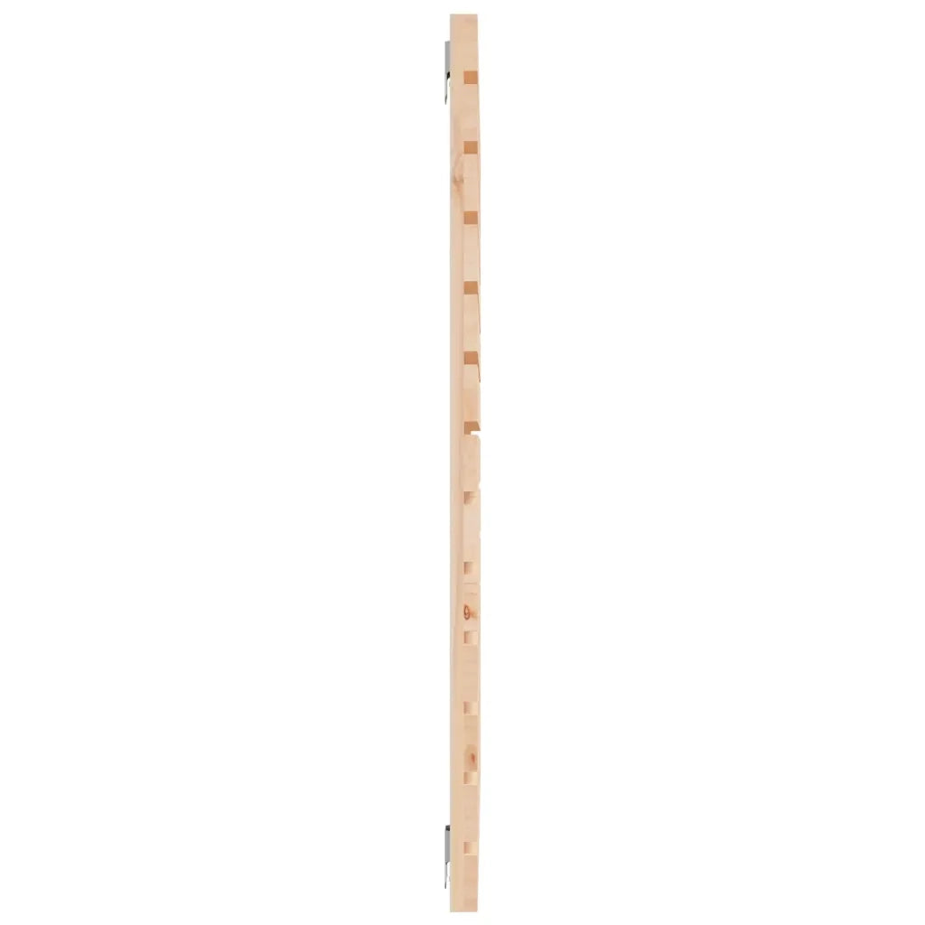 Testiera | Testata da Parete 146x3x91,5 cm in Legno Massello di Pino