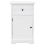Comodino in MDF e Legno di Pino 35x32x59 cm 245757