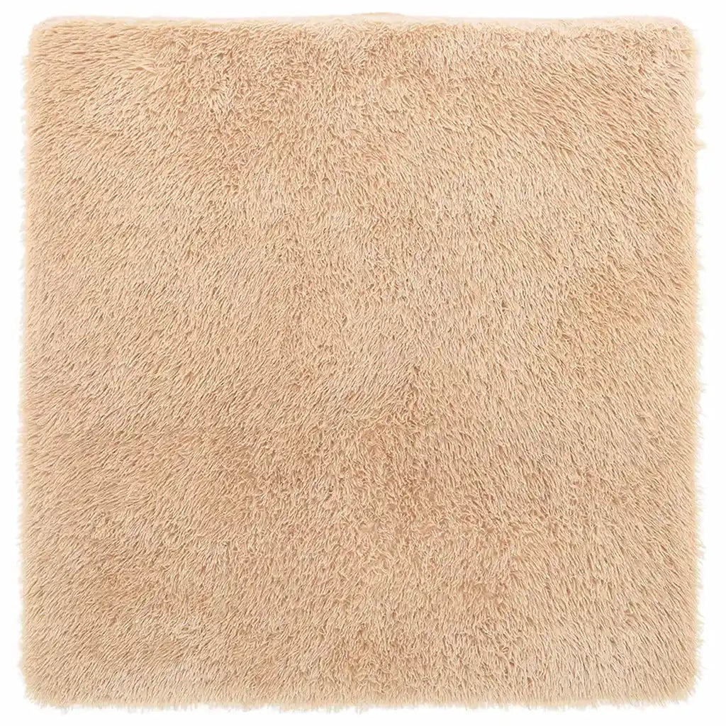 Tappeto del soggiorno | Tappeto Shaggy a Pelo Lungo NAVARRA Beige 120x120 cm poliestere