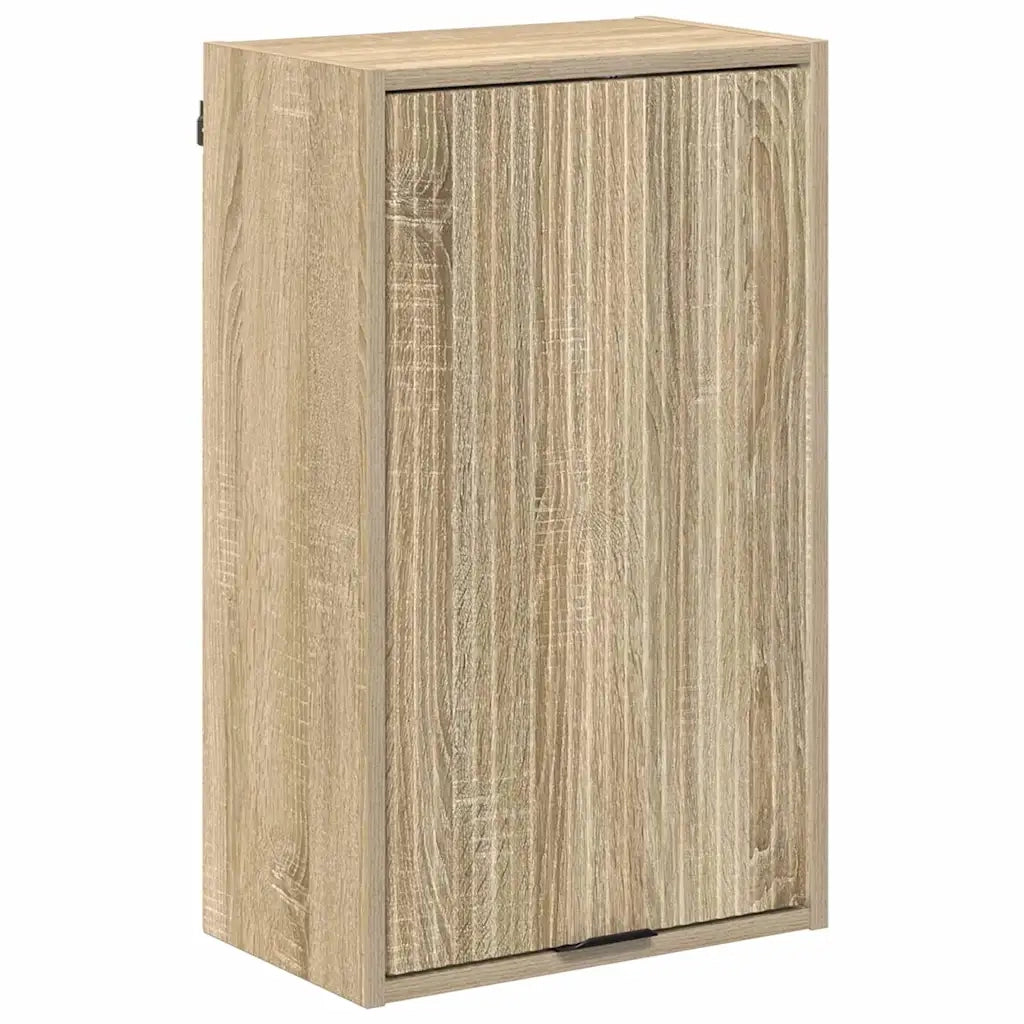 Set di mobili per il bagno con cassetto con porta Rovere Sonoma 3393115