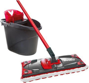 Set di pulizia del pavimento completo con secchio e spazzola - sistema di pulizia microfibre ultraduraturo con spazzola Mop