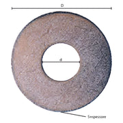 RONDELLA GREMBIALINA M 12-  3,0 x  37 x  13 mm - 2 centinaio - SIPA