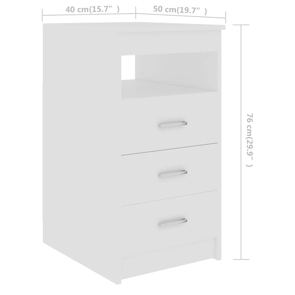 Scrivania tavolo postazione di lavoro mobile per computer studio 140 x 50 x 76 cm legno ingegnerizzato bianco 02_0023523