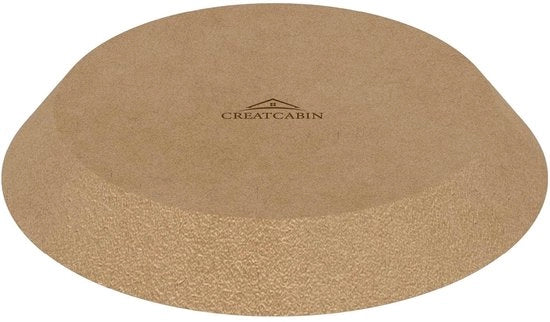 Malline in Ceramica a forma rotonda - Plastico per costruzione a mano - Strumenti per modellare ceramica - Accessori per creare ceramica - DIY Craft - Adatto per creazioni artistiche...