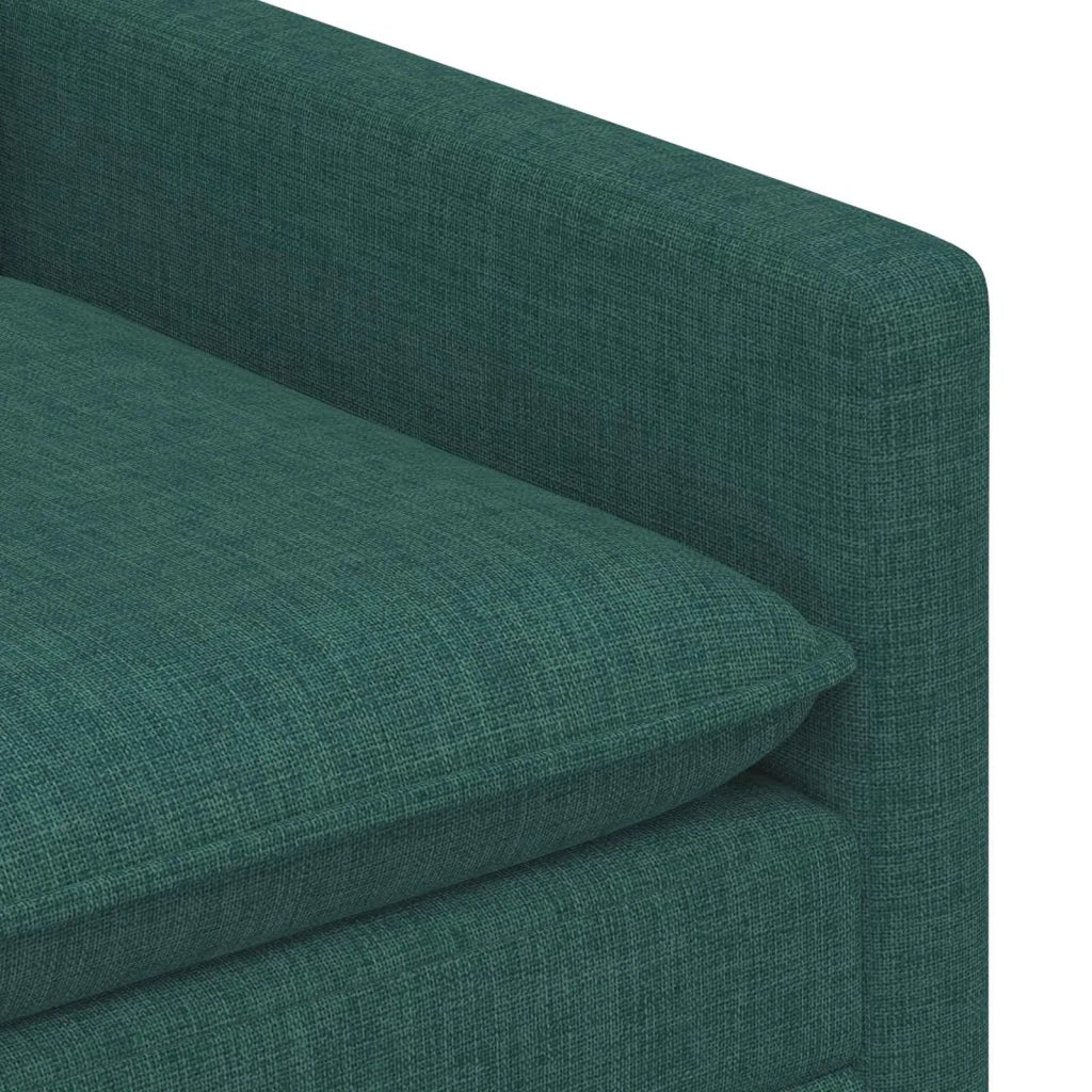 Divano Verde Scuro Tessuto 42028793