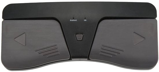 Paginatore portatile - Accessorio per musica wireless - Nero - Paginatore universale per tablet e smartphone - Ideale per musica e lettura
