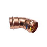 CURVA A 45Â° FF A PRESSARE PER ACQUA E GAS B ONE- Diam. 35- IBP- pezzi 1