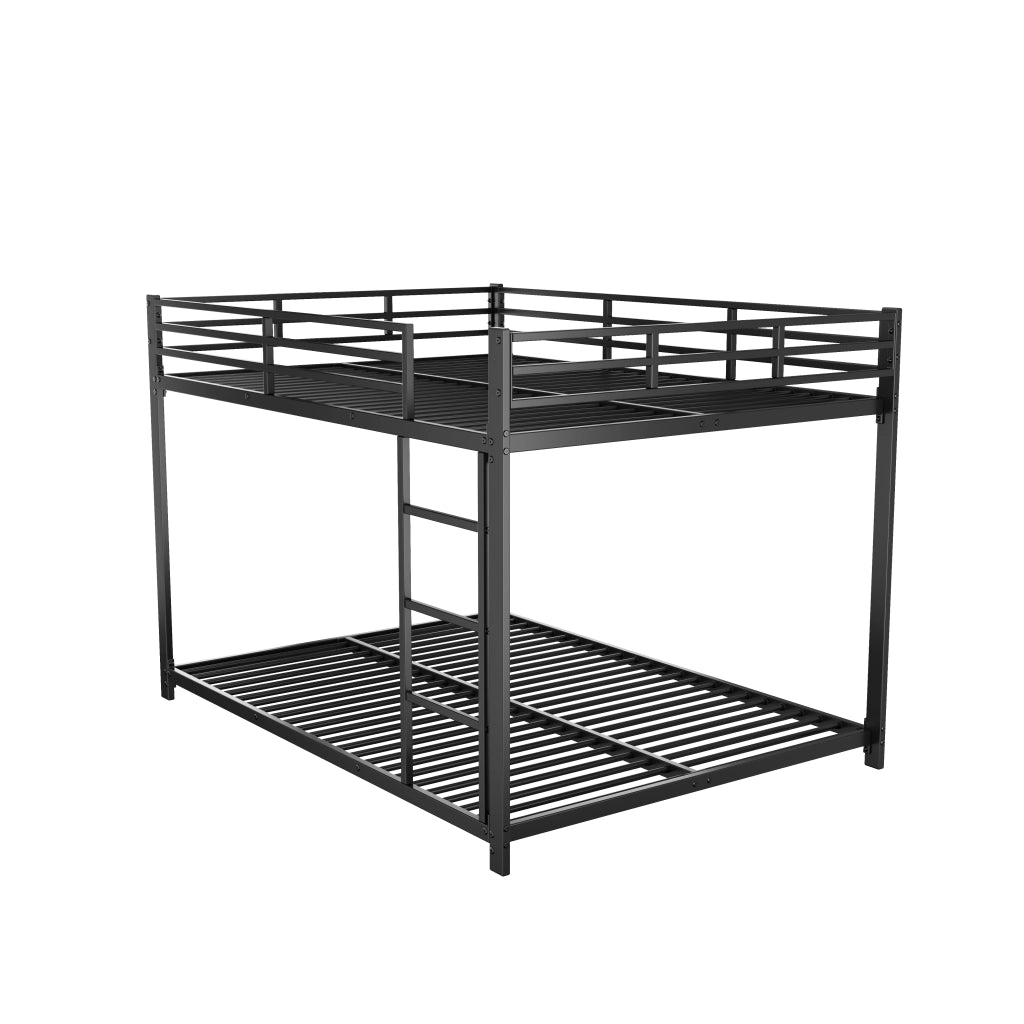 LETTO a castello 140x200 cm in metallo nero