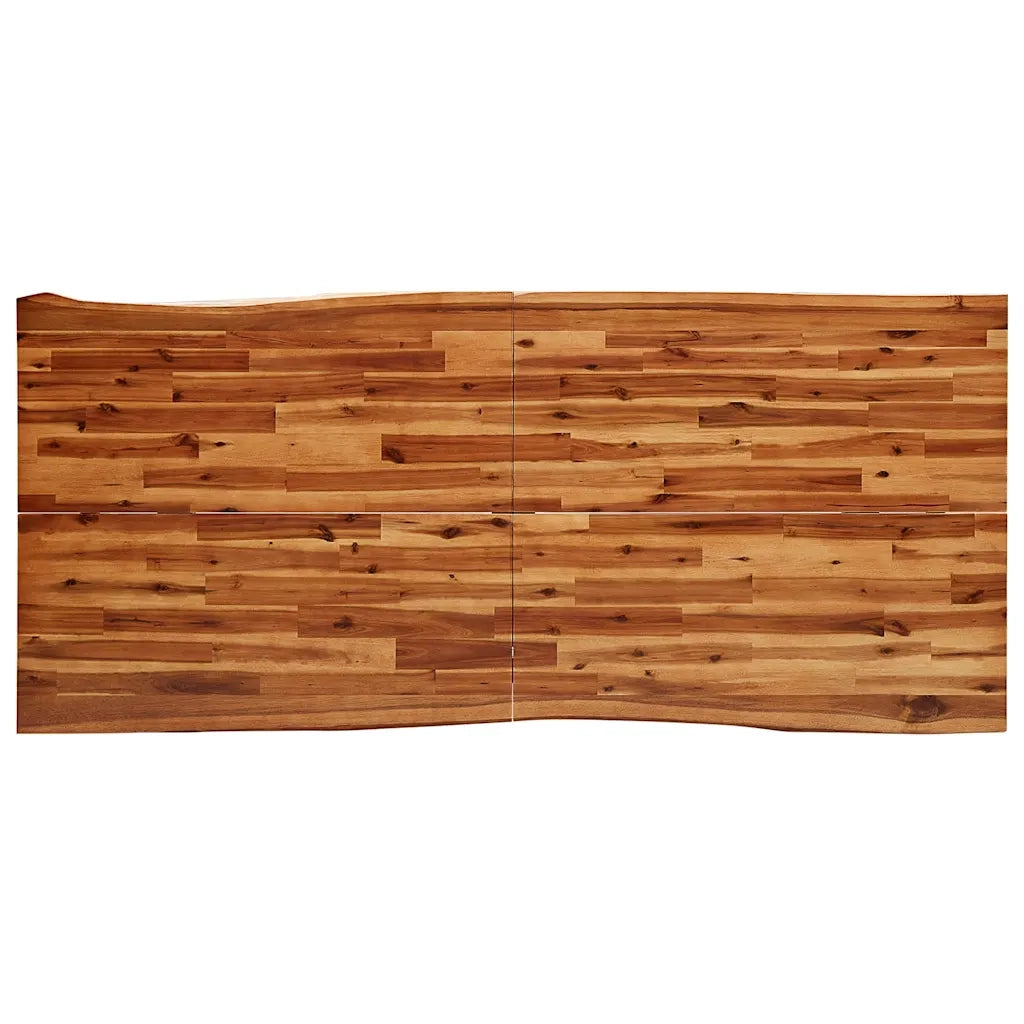 Tavolo da Pranzo | Tavolo da cucina Bordi Vivi 200x90x75 cm Legno Massello Acacia