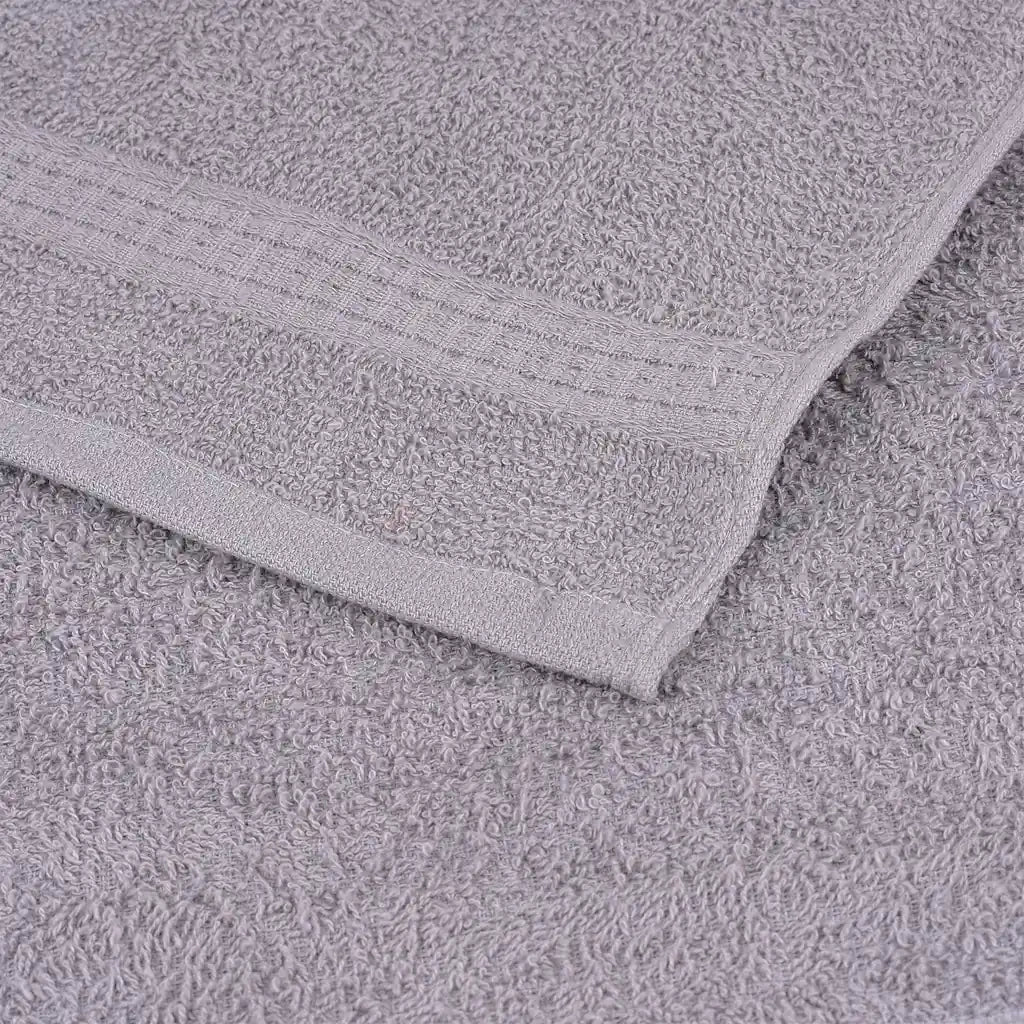 Asciugamani per ospiti FROGN 4 pz | Teli per bagno Grigio 30x50 cm 360 g/m2