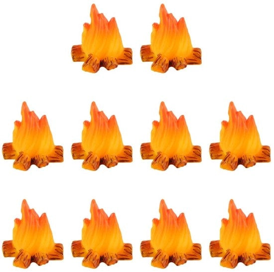 Set di decorazione per fuoco di campo miniaturizzato