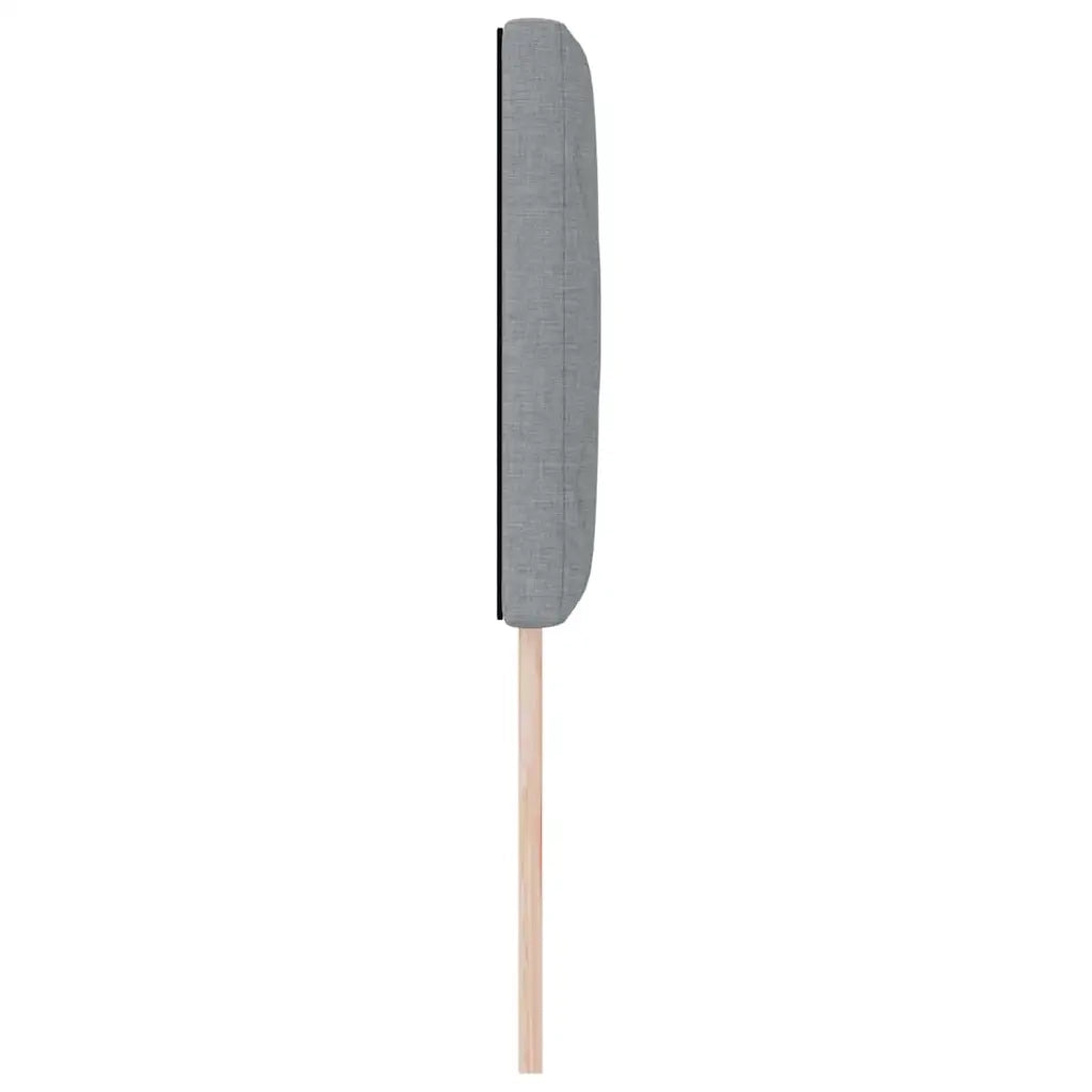 Testiera | Testata Grigio chiaro 80 cm Tessuto
