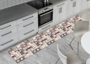 Tappeto Passatoia Antiscivolo Con Stampa Digitale Dis. Couture Paris - 50x600 - Heart&Roses