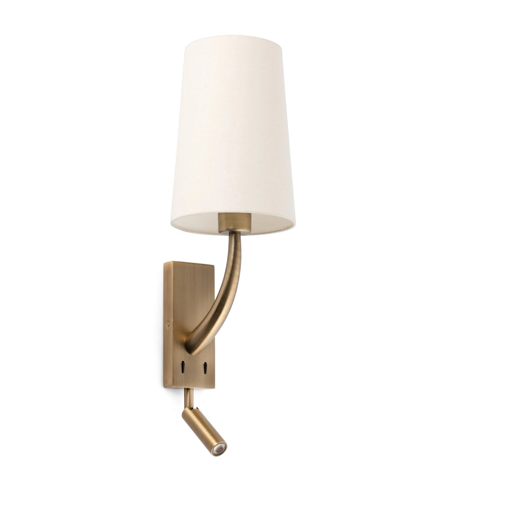 REM, Applique con Lettore per Interni, Faro Barcelona