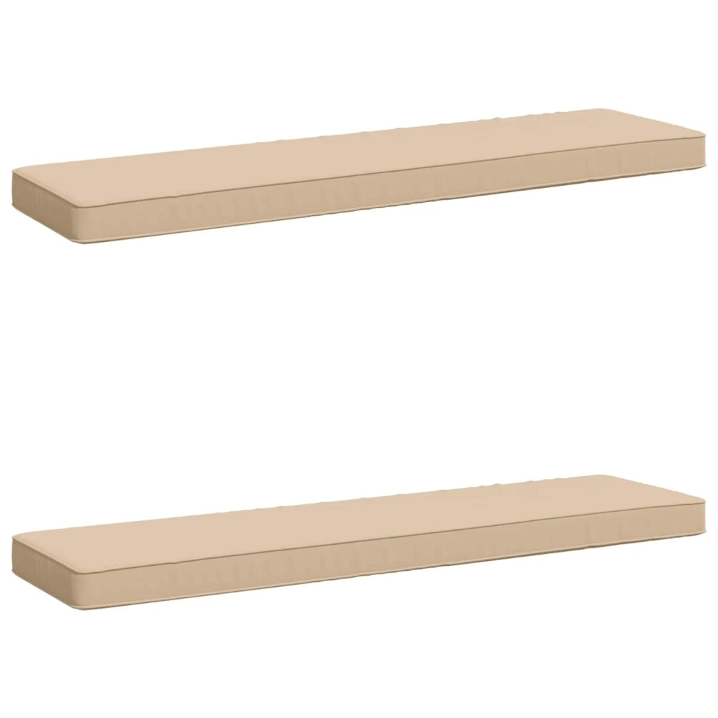 Cuscini per Panchina a 2 Pezzi VUGHT 2 pcs 100% Poliestere 950611