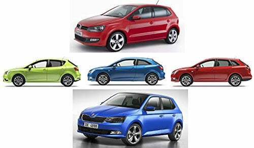 SPRINT04003 , Seat Ibiza 6J dal 2008-2017 , Skoda Fabia III NJ dal 2014- , Volkswagen Polo 6R dal 2009-2014 , Polo 6C da