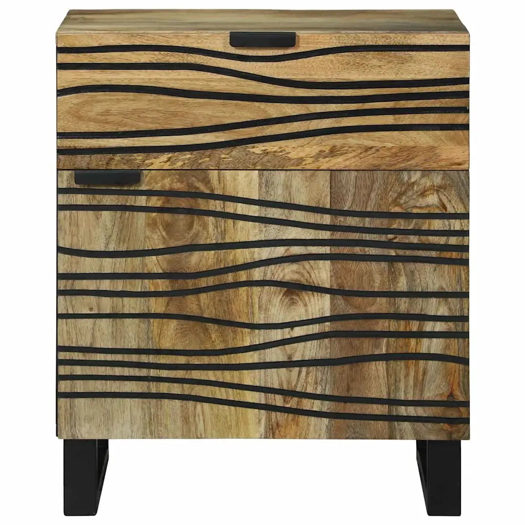 Armadio da Notte con cassetto Marrone 50 x 33 x 60 cm 4017944