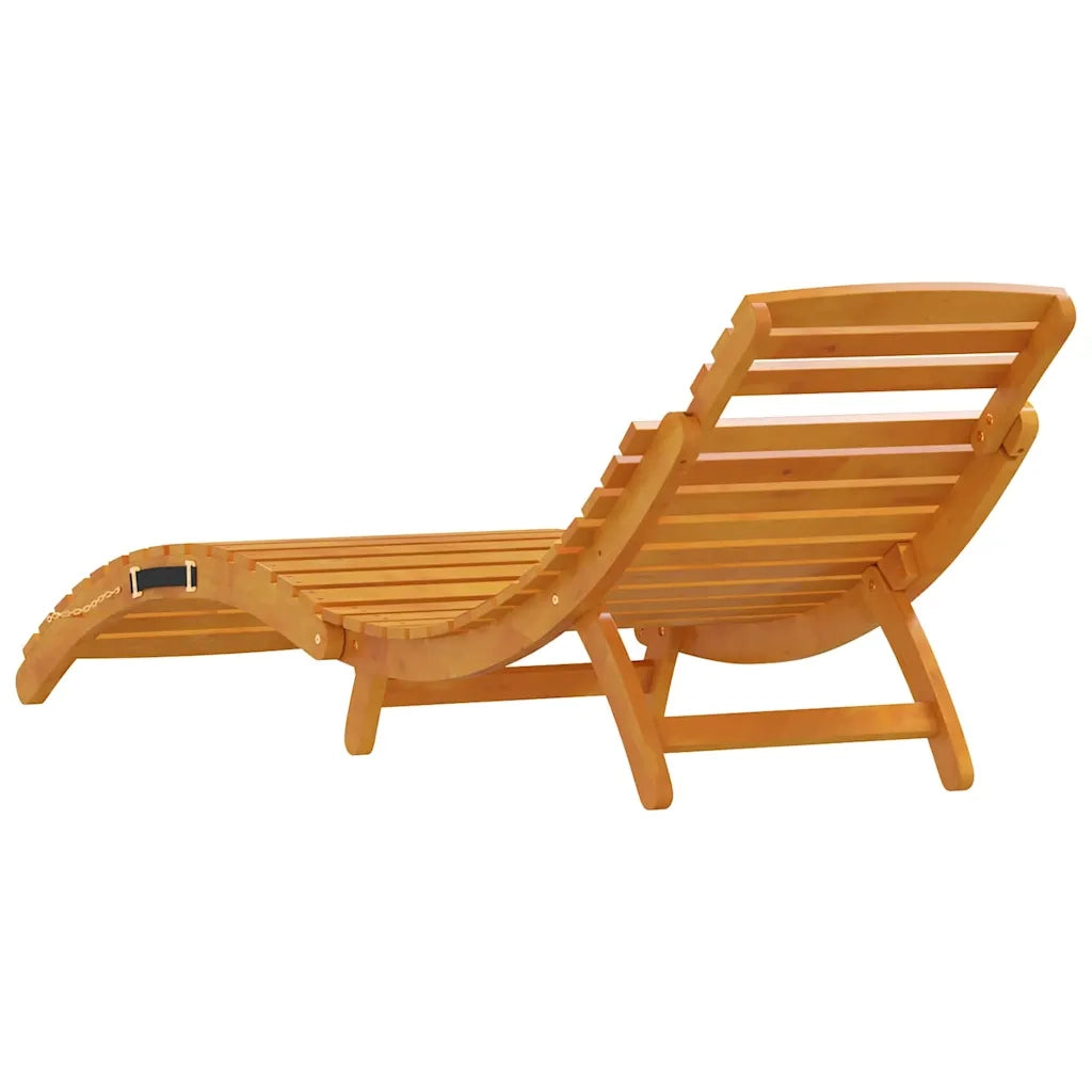 Lettino prendisole 2 pcs Marrone 55 x 184 x 64cm 4107093