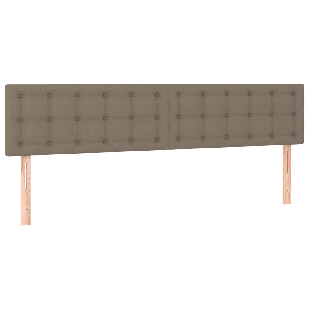 Giroletto a Molle con Materasso Tortora 180x200 cm in Tessuto 3126585